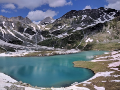 Lac Peclet Polset, French Alps