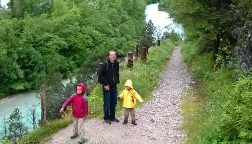 Along the River Isar, near Mittenwald, Germany