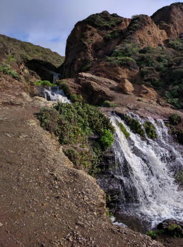 The top 3 cascades of Alamere Falls