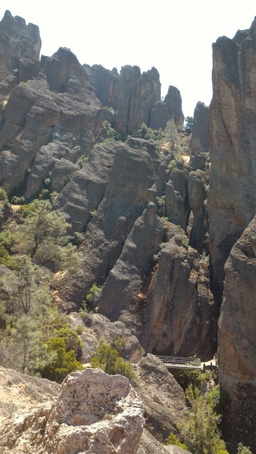 Bridge into the Tunnel at Tunnel Trail, Pinnacles National Park, California