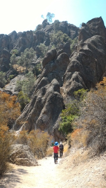 Rocks on the High Peaks Trail toward Bear Gulch Day Use Area