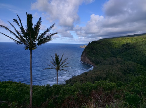 Pololu Valley View from the top, Big Island, HI