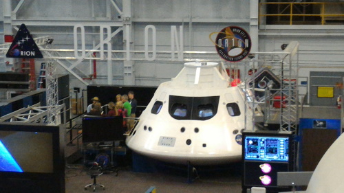 Orion, planned landing on Mars by 2035, at Johnson Space Center Astronaut Training Center, Houston, Texas