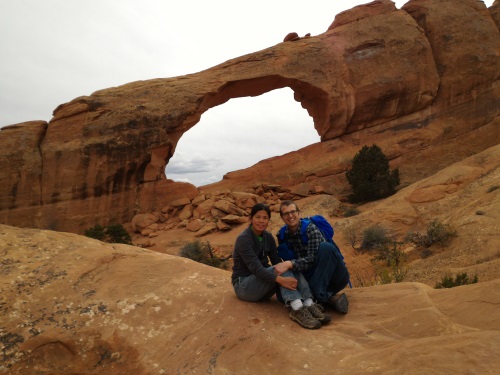 Skyline Arch, near Devil's Garden Campground, Arches NP, UT