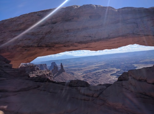 Mesa Arch, Islands in the Sky District, Canyonlands NP, UT