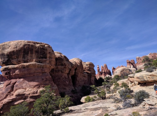 Mushroom rocks along the Joint Trail, Canyonlands NP